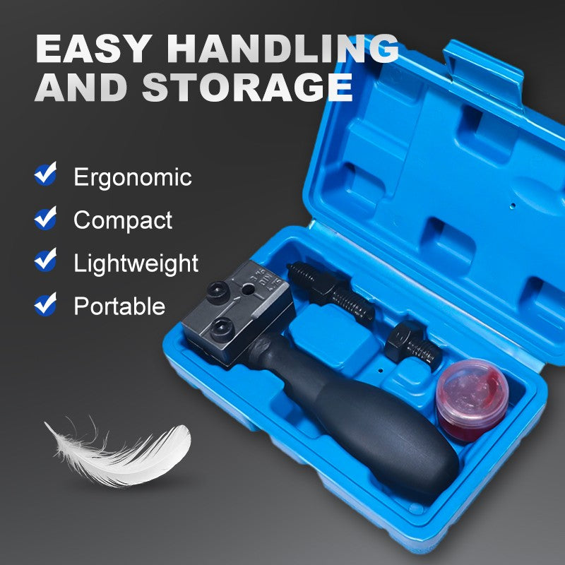 🔧 Professional Brake Line Flaring Tool Kit - Universal Fit for Cars, Trucks & Motorcycles