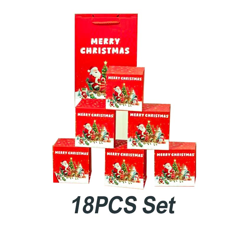 🎅🎄 Unique Folding Bouncing Christmas Gift Box