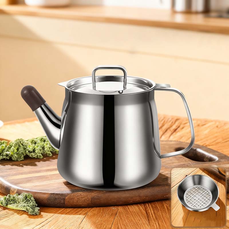 Durable Stainless Steel Oil Filter Pot